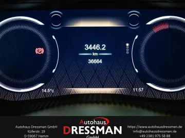 DBX 707 LED PANO AHK LUFT CARBON INDIGO BLUE 23z