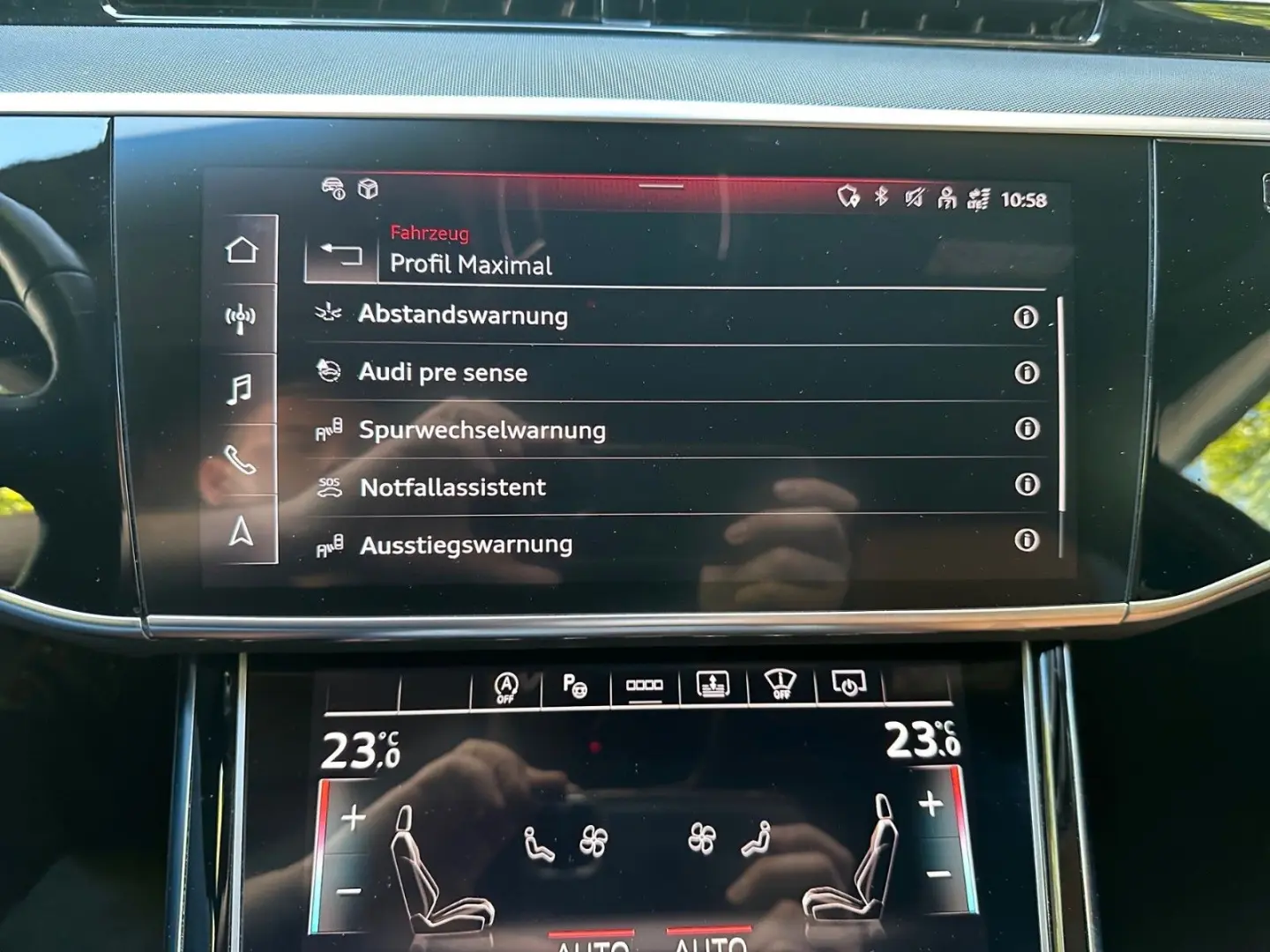 A8 50 TDI quattro Akustik Massage B&O Valcona