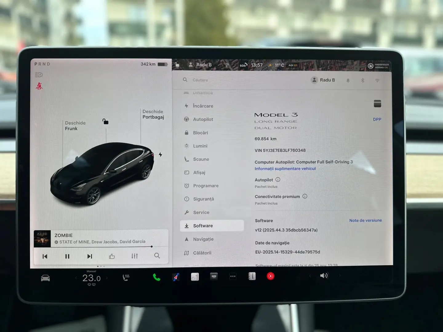 TESLA Model 3 Long Range AWD • 91% SOH