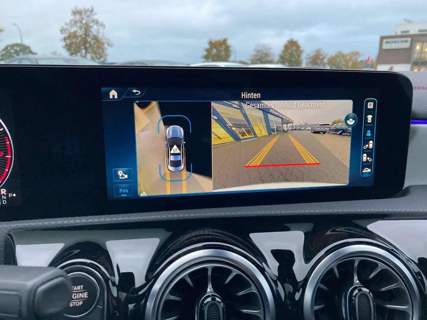 CLA 200 AMG MBUX Night Pano LED Kamera Key Distr