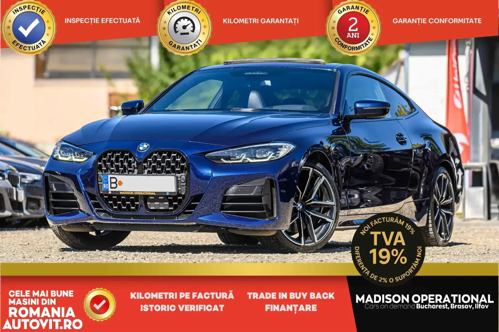 BMW Seria 4 440i xDrive AT M Sport