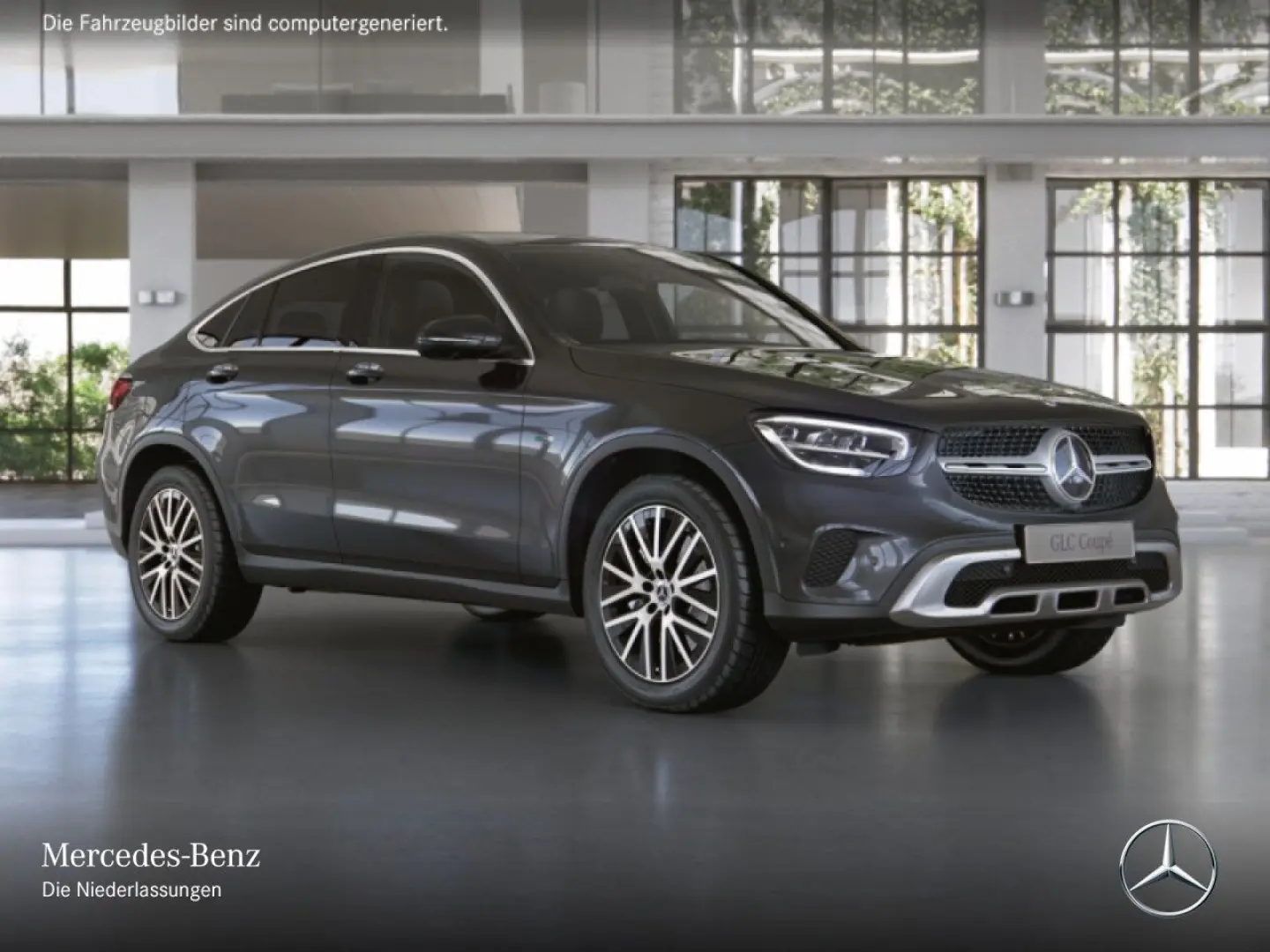 GLC 300 e 4M COUPE FAHRASS 360  HIGH END EASY