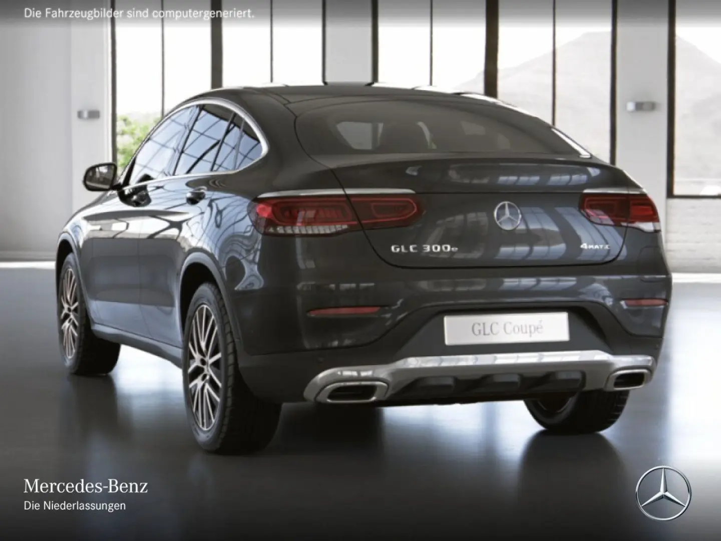 GLC 300 e 4M COUPE FAHRASS 360  HIGH END EASY