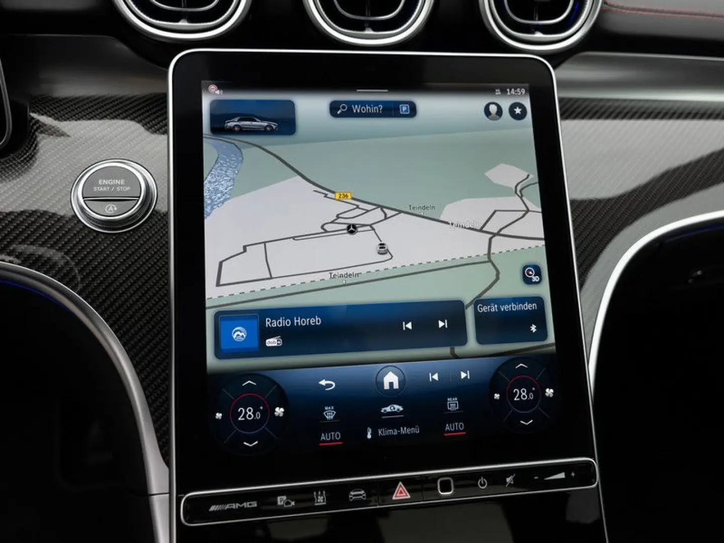 C 43 AMG 4M Pano Burm Stdhz Distr Night Memo 20'