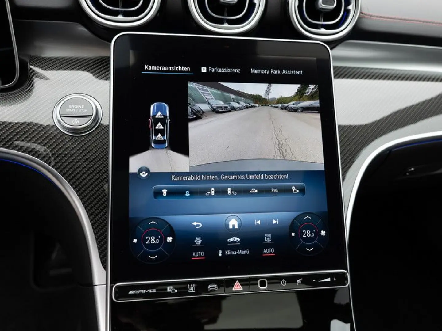 C 43 AMG 4M Pano Burm Stdhz Distr Night Memo 20'