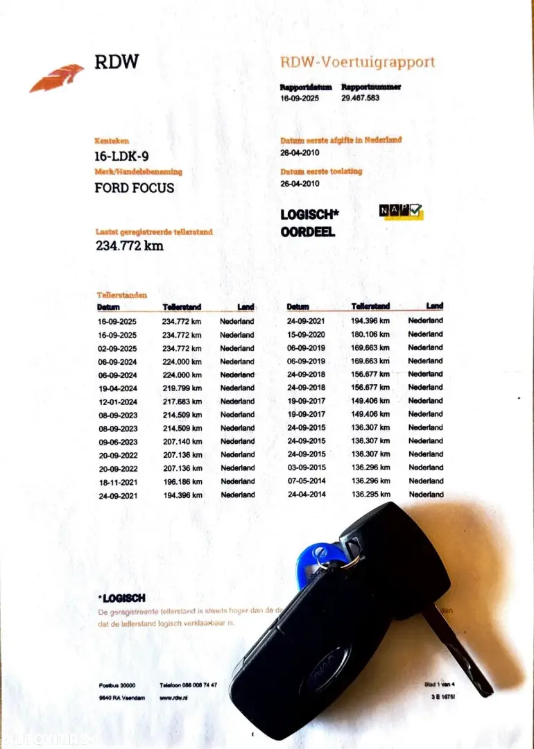 Ford Focus 1.4 16V Trend