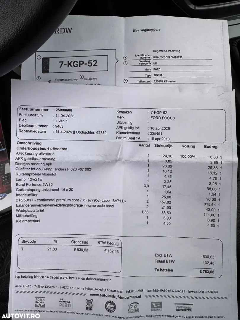 Ford Focus 1.6 TDCi ECOnetic 88g