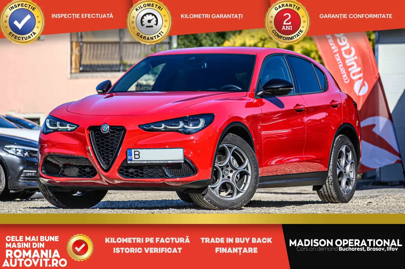 Alfa Romeo Stelvio 2.0 Turbo AWD AT8 Sprint