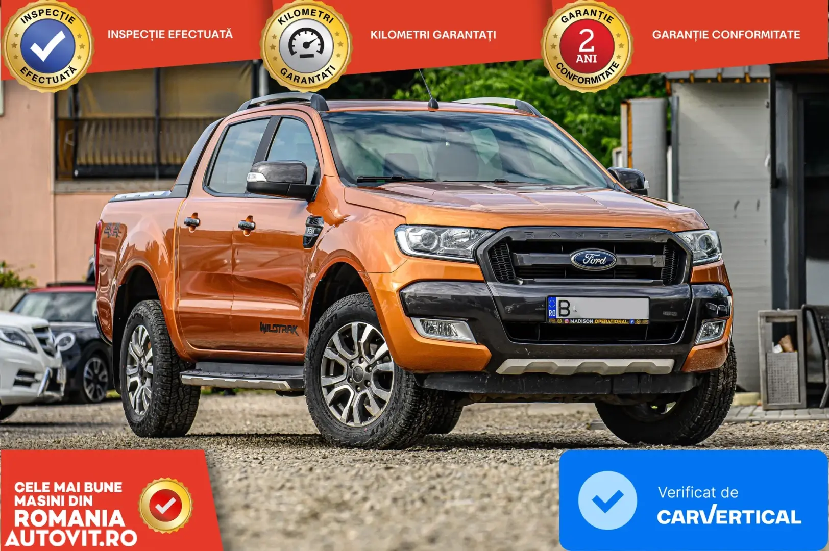 Ford Ranger Pick-Up 3.2 TDCi 4x4 Cabina Dubla WILDTRACK Aut.
