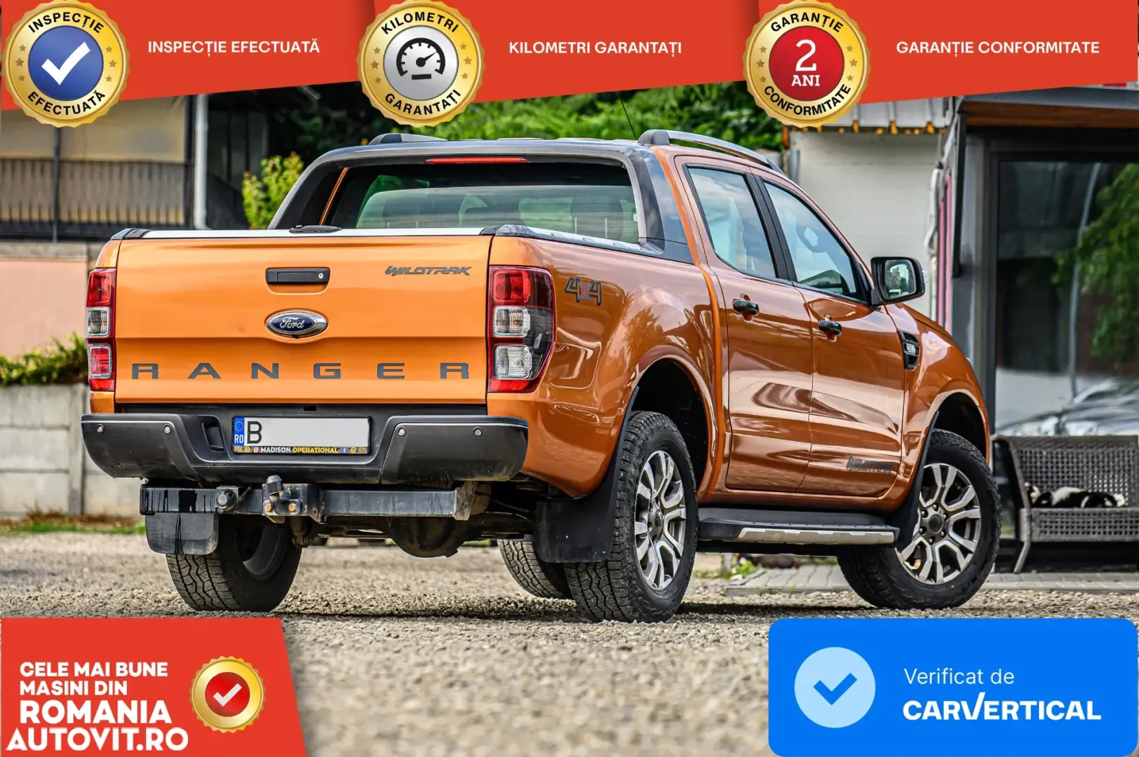 Ford Ranger Pick-Up 3.2 TDCi 4x4 Cabina Dubla WILDTRACK Aut.