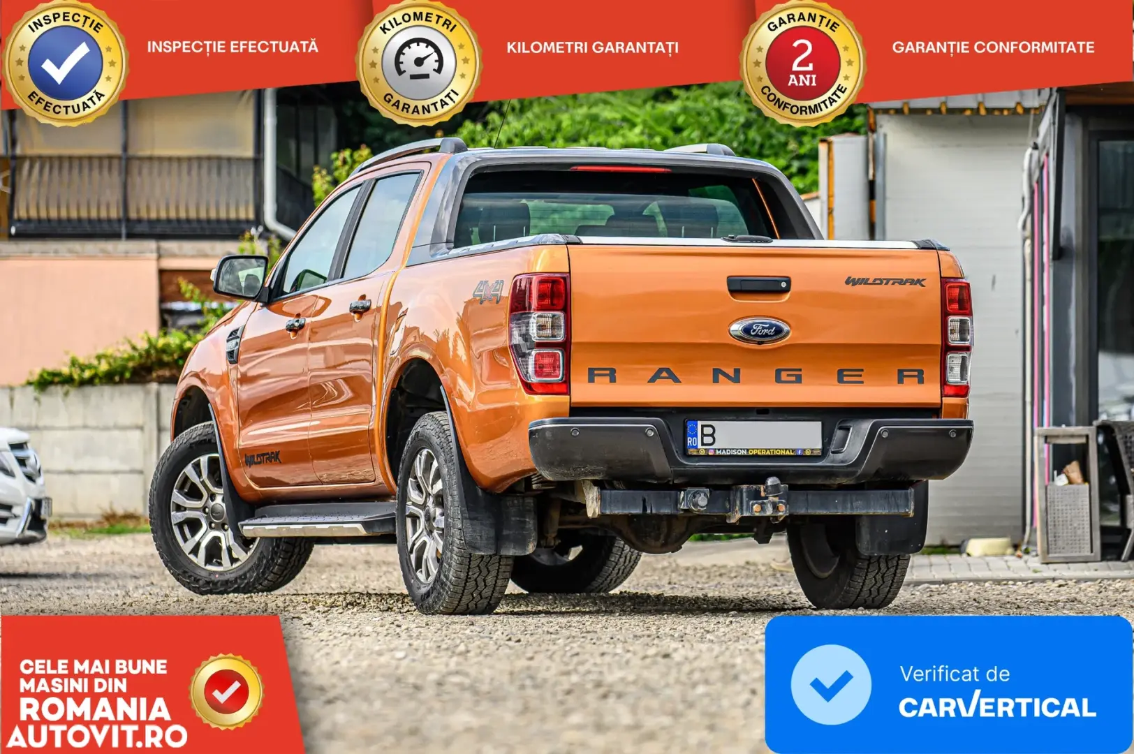 Ford Ranger Pick-Up 3.2 TDCi 4x4 Cabina Dubla WILDTRACK Aut.