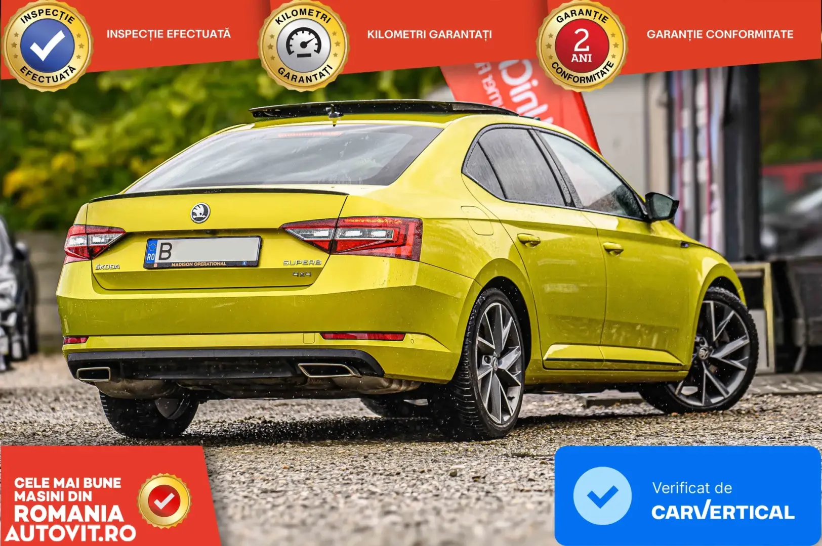 Skoda Superb 2.0 TSI 4X4 DSG Sportline