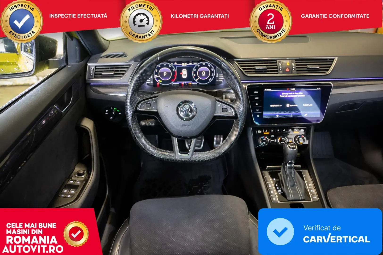 Skoda Superb 2.0 TSI 4X4 DSG Sportline