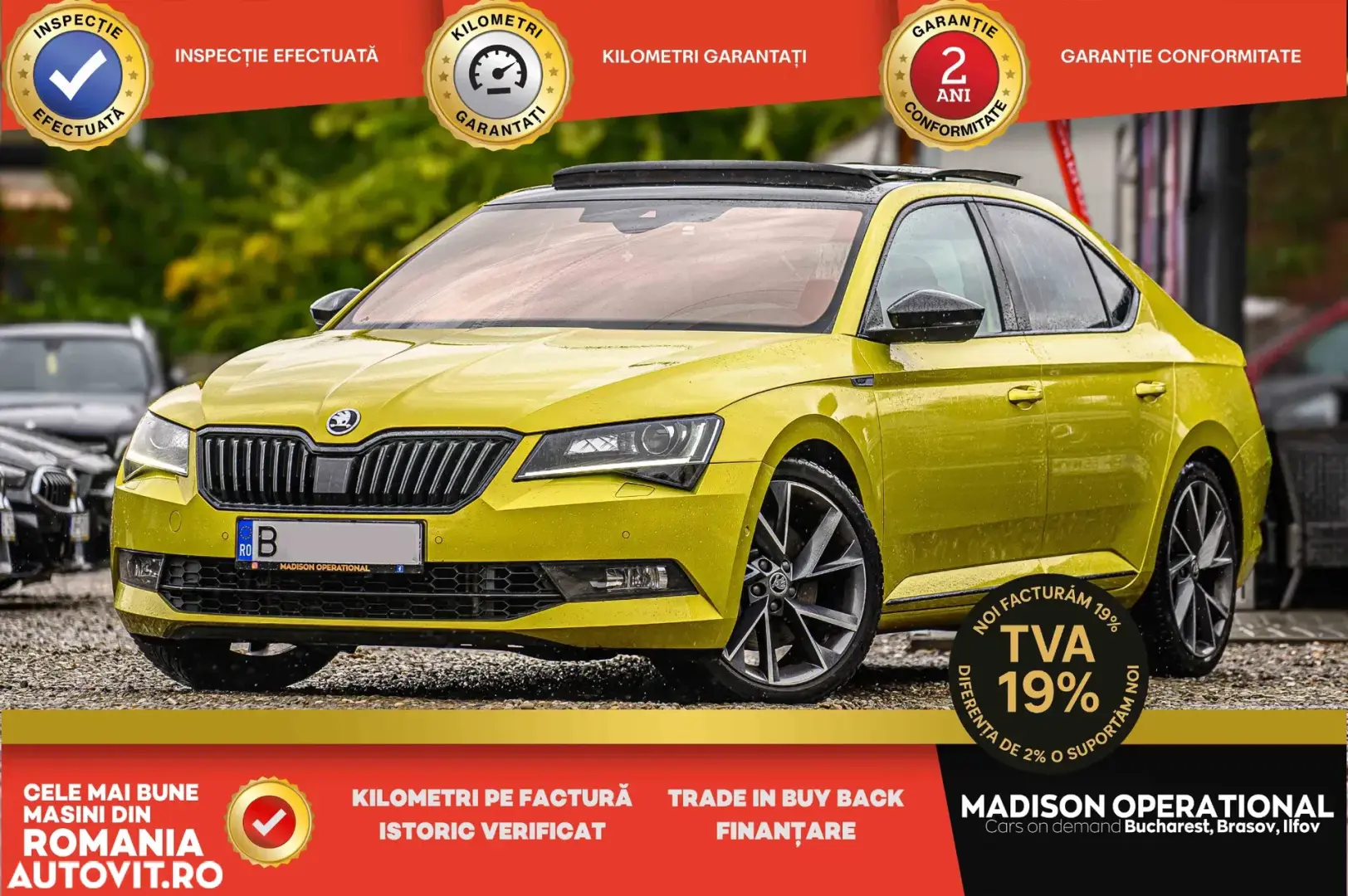 Skoda Superb 2.0 TSI 4X4 DSG Sportline