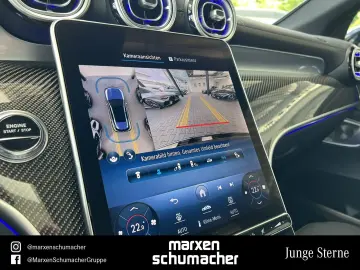 AMG GLC 63 S E PERF Drivers Pano Bur3D AHK Night