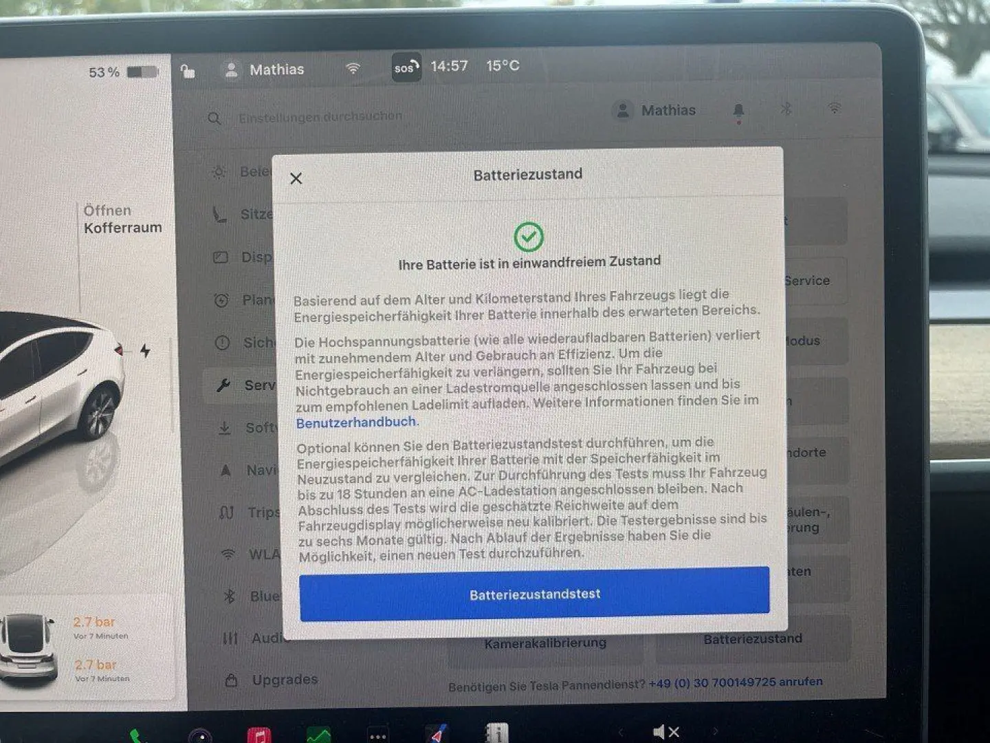 Model Y Long Range AWD  Klimaautomatik Rückfahrk