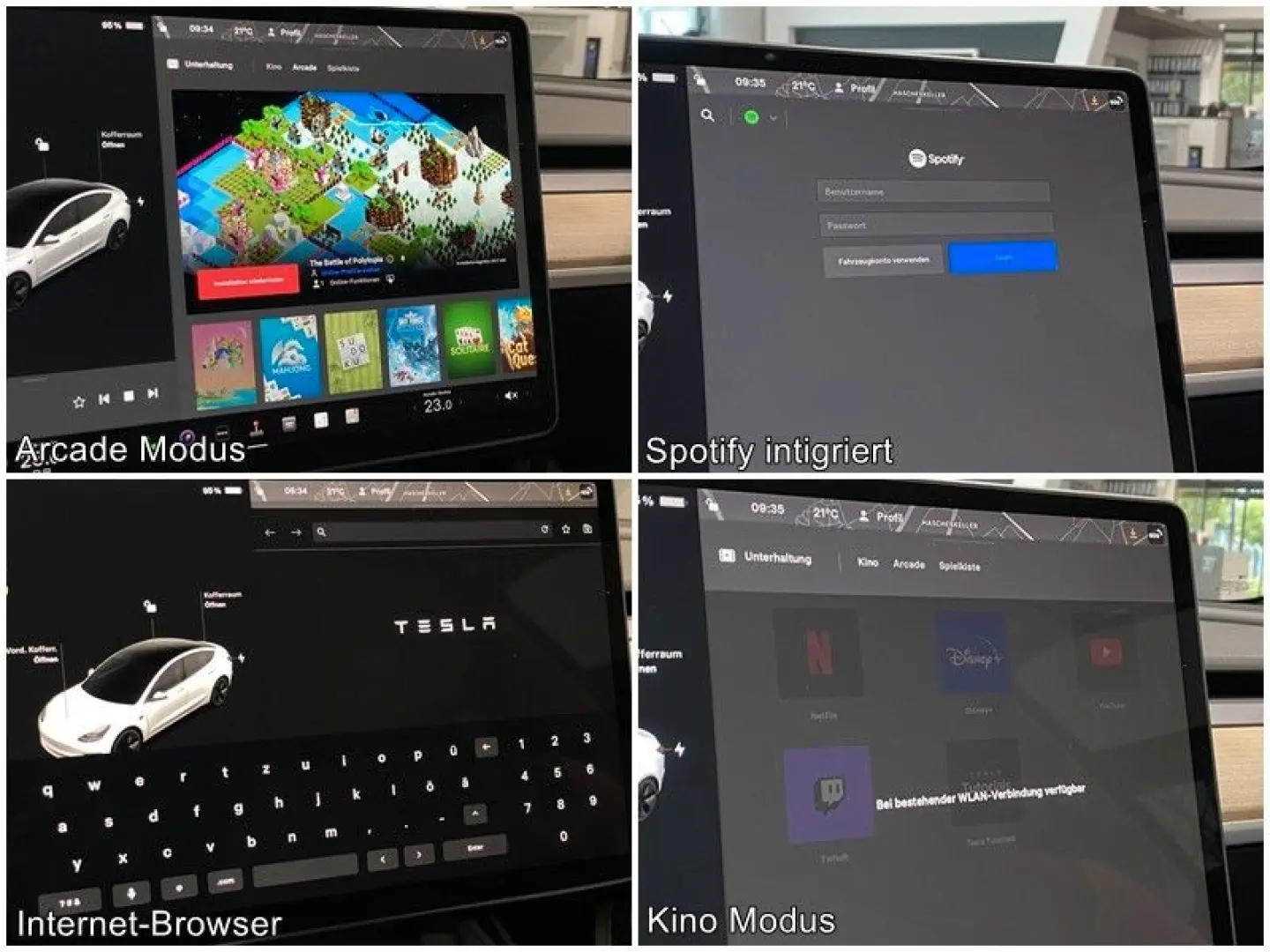 Model 3 AWD Long Range Dual Motor Navi LED