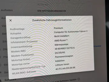 Model Y Premium Long Range DualAWD Matrix 20Zoll