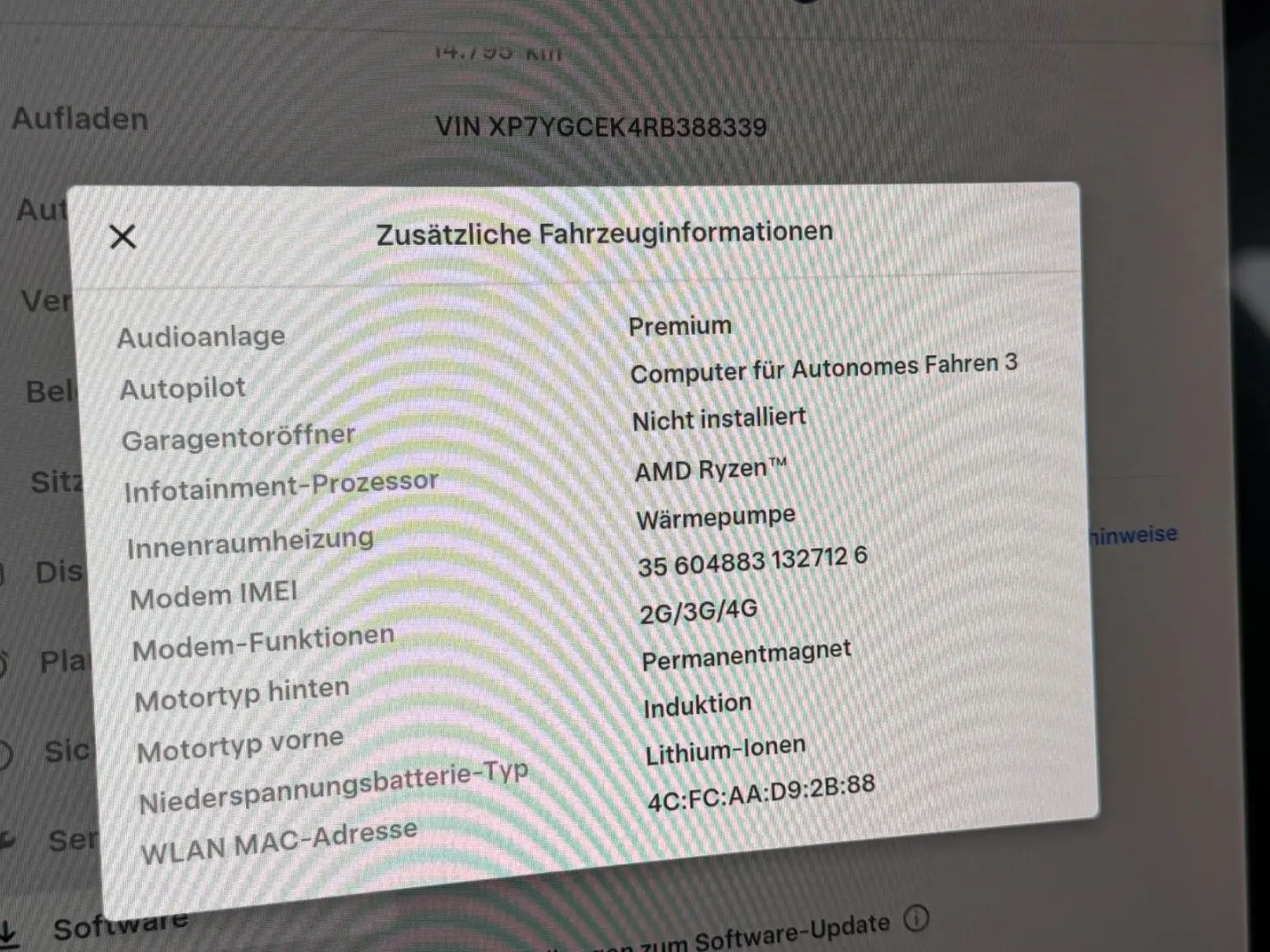 Model Y Premium Long Range DualAWD Matrix 20Zoll