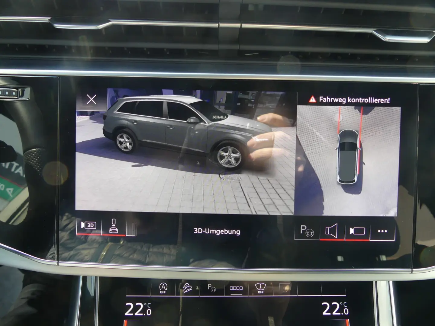 Q7 55 TFSI quattro S line 7SITZE HUD NACHT STHZ