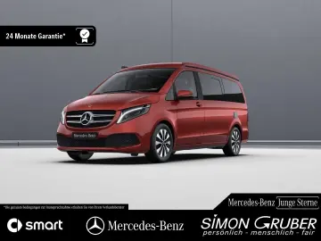 V 300 d 4M Marco Polo Küche Glasdach Leder AHK