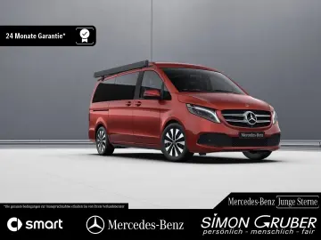 V 300 d 4M Marco Polo Küche Glasdach Leder AHK