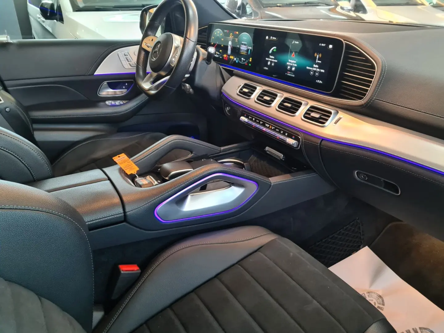 GLE 350de 2x AMG fast Voll Fond-Entertainment TV