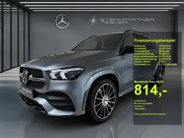 GLE 300 d 4M AMG Night MBEAM BURM DISTR PANO AHK