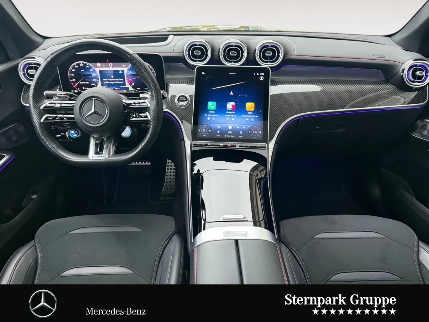 GLC 43 AMG 4M Distro Pano. HuD AHK Night Carbon