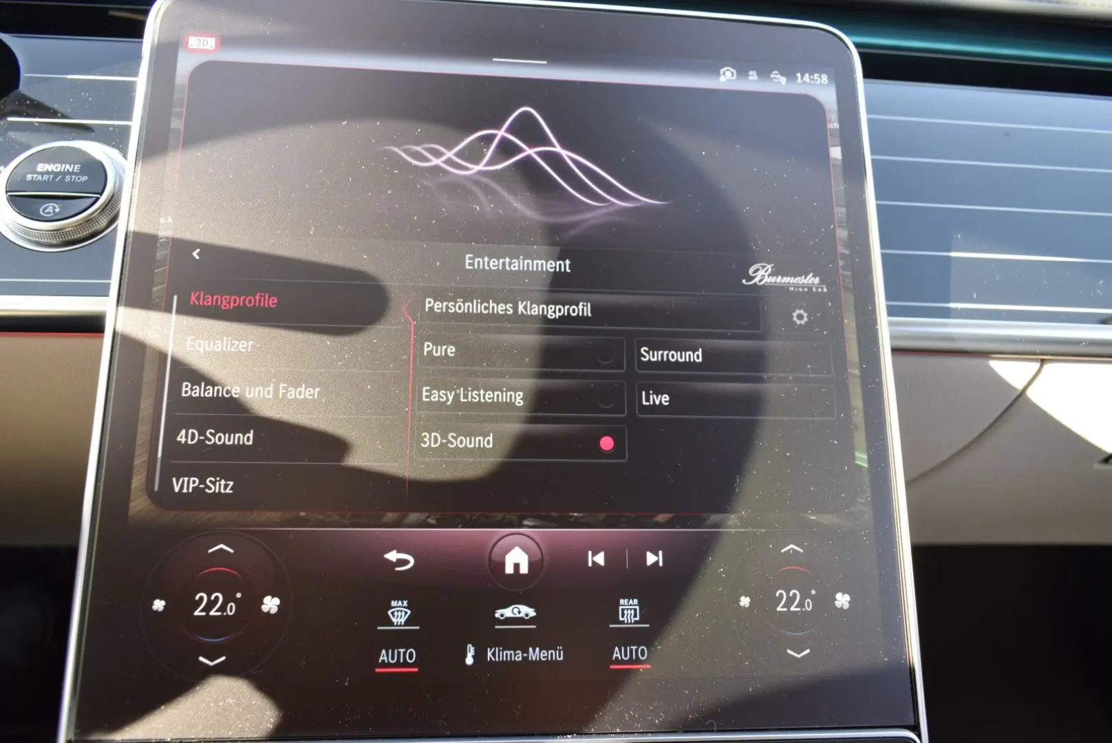 S 580 4M Soft Close 4D Burm Mass 2xAMG Nightp