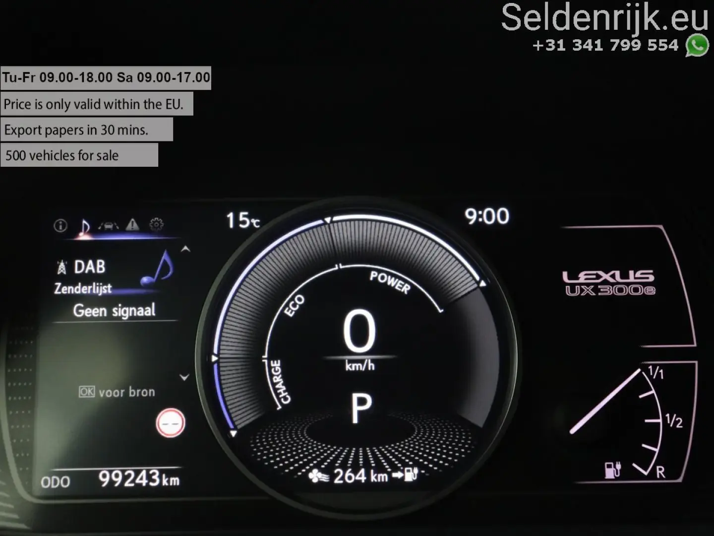 UX 300e Business 54 kWh   1e besitzer   Adaptive