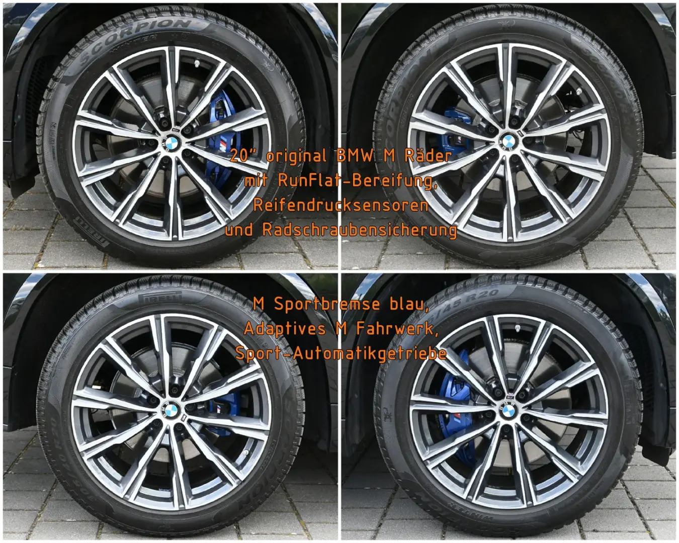 X5 xDr.40i M SPORT  ACC AHK HUD MERINO PANO 360