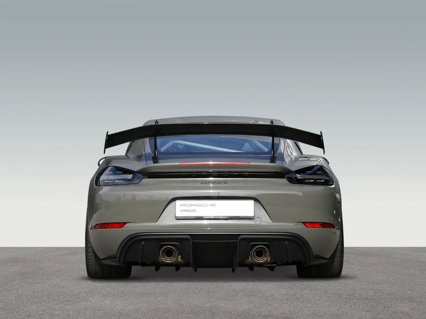 Cayman 718 GT4 RS Weissach-Paket Alexgrau PCCB