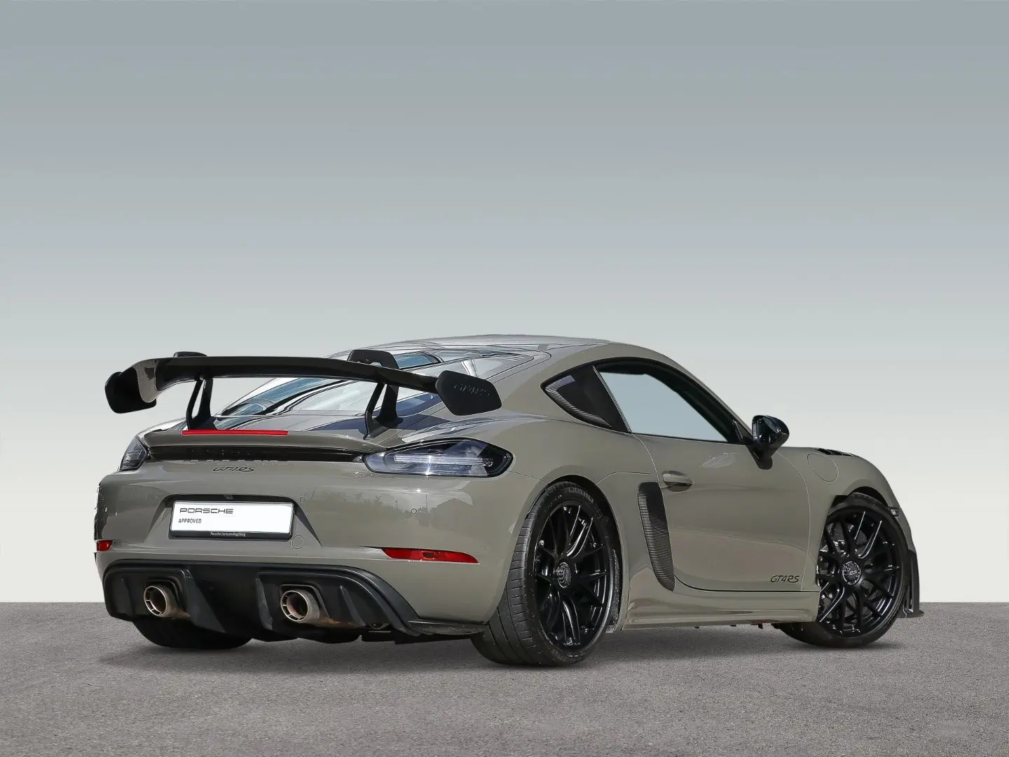 Cayman 718 GT4 RS Weissach-Paket Alexgrau PCCB