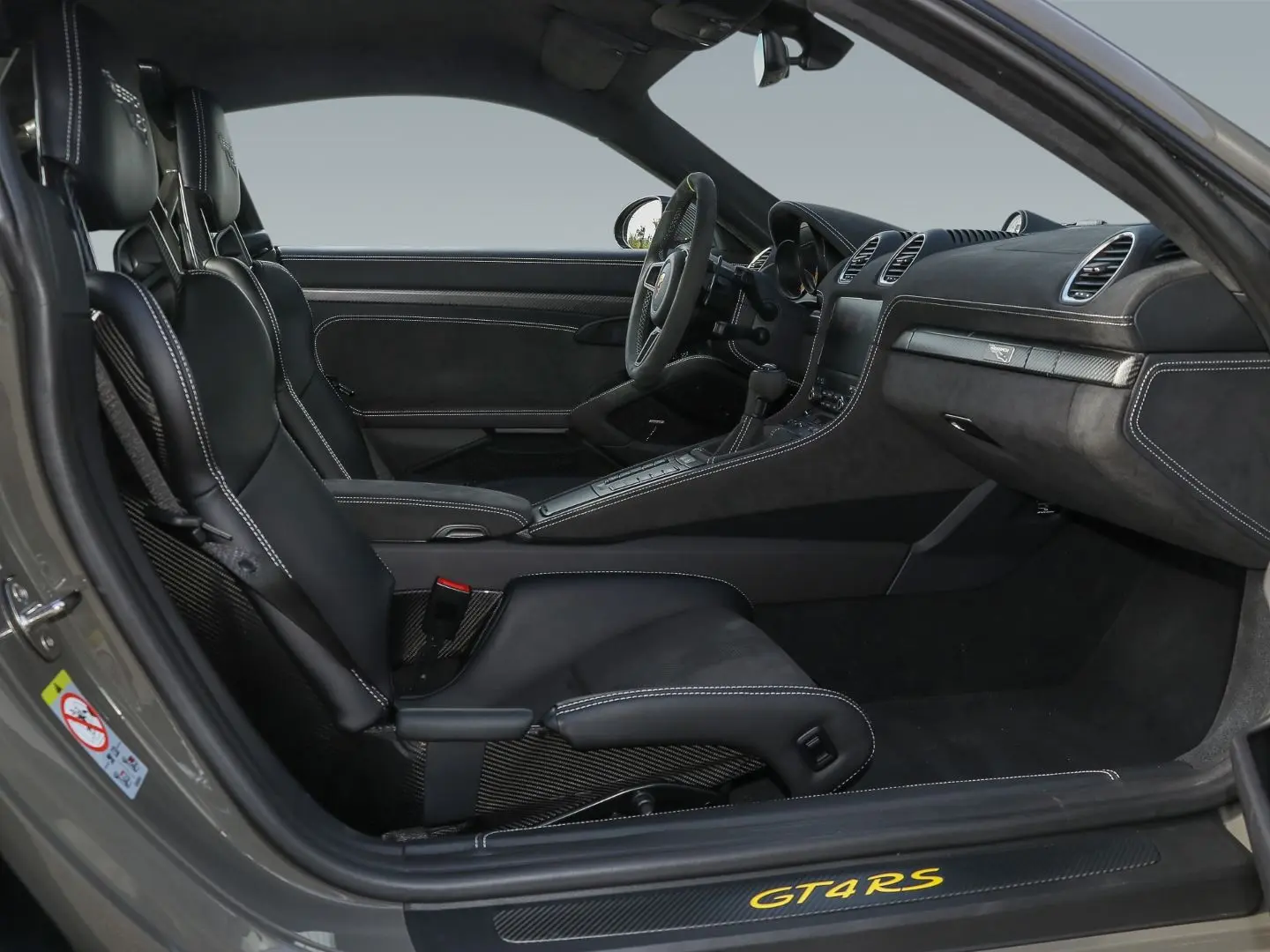 Cayman 718 GT4 RS Weissach-Paket Alexgrau PCCB