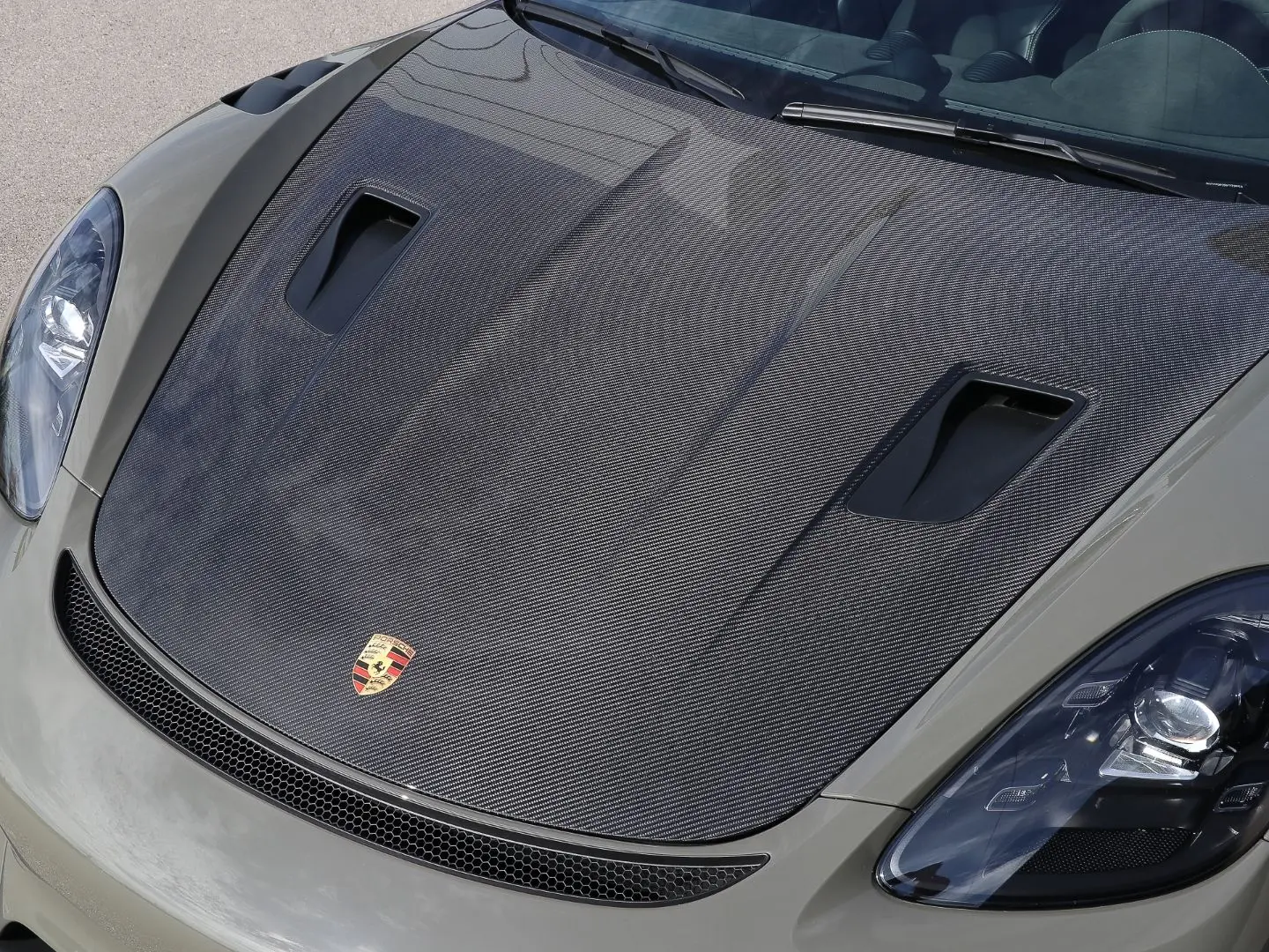 Cayman 718 GT4 RS Weissach-Paket Alexgrau PCCB