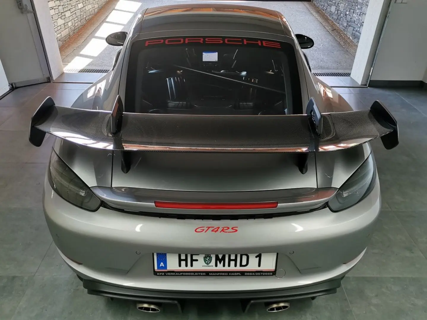 Cayman GT4 RSWeissach Clubsport LED Approved