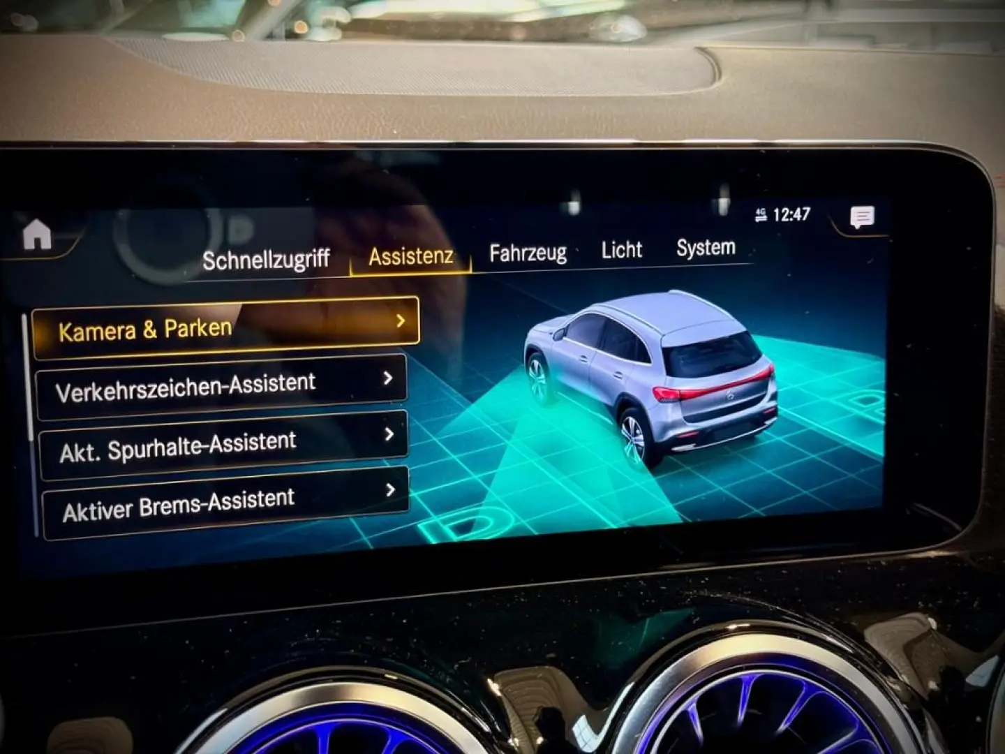 EQA 250 AMG MBUX Memory Ambiente CarPlay KAMERA