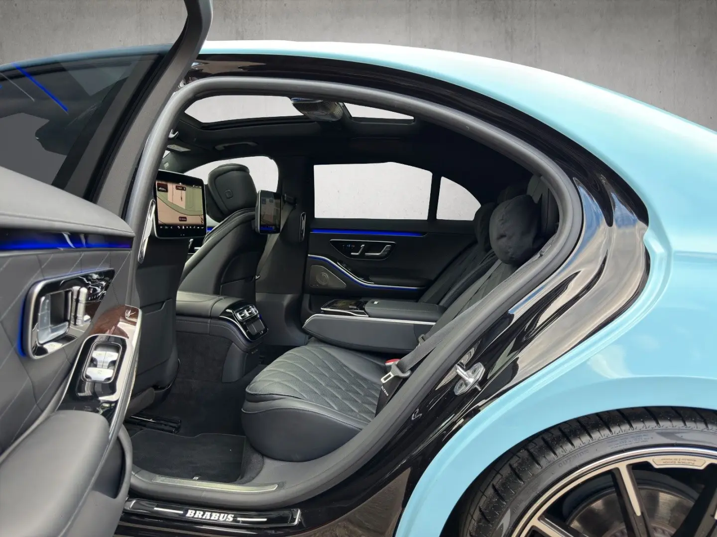 S 350d 4Matic 22 Brabus Fond-TV Burm.4D Massage