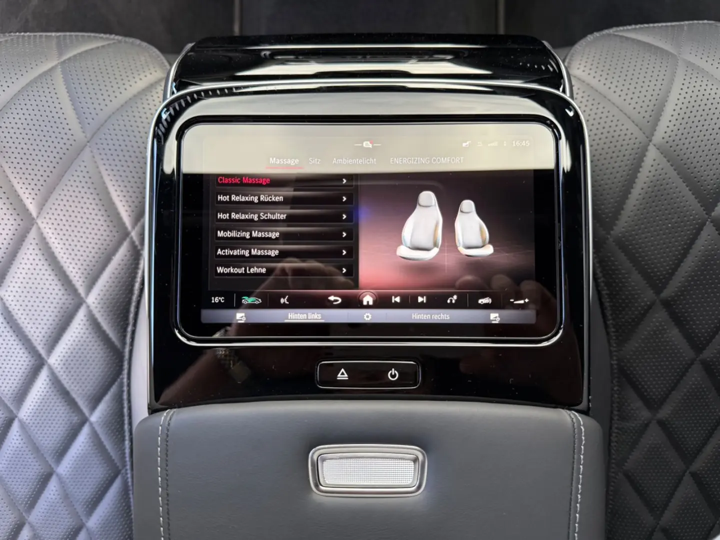 S 350d 4Matic 22 Brabus Fond-TV Burm.4D Massage