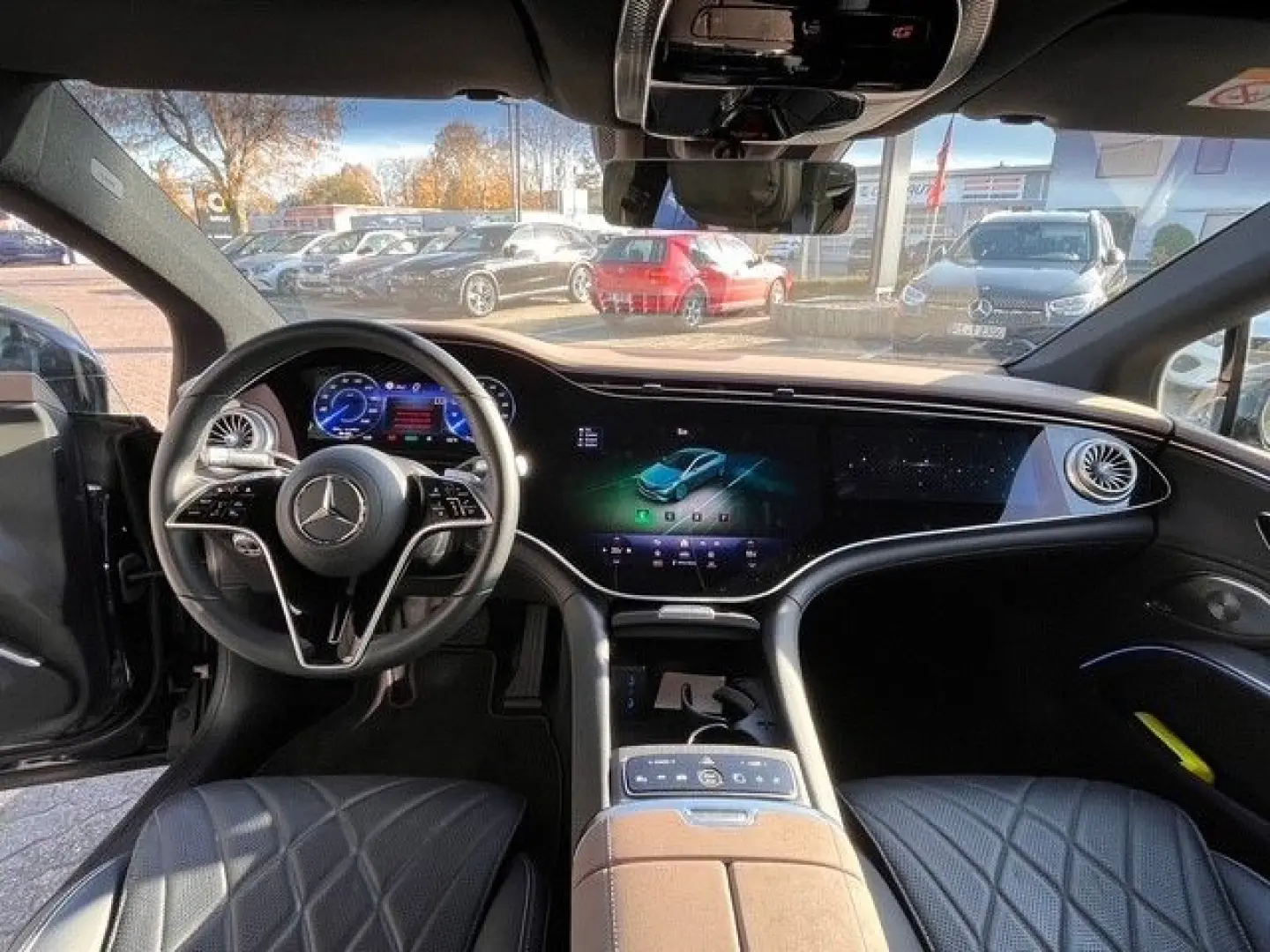 EQS 450 4M MY2025 Pano Massage Sitzklima Leder