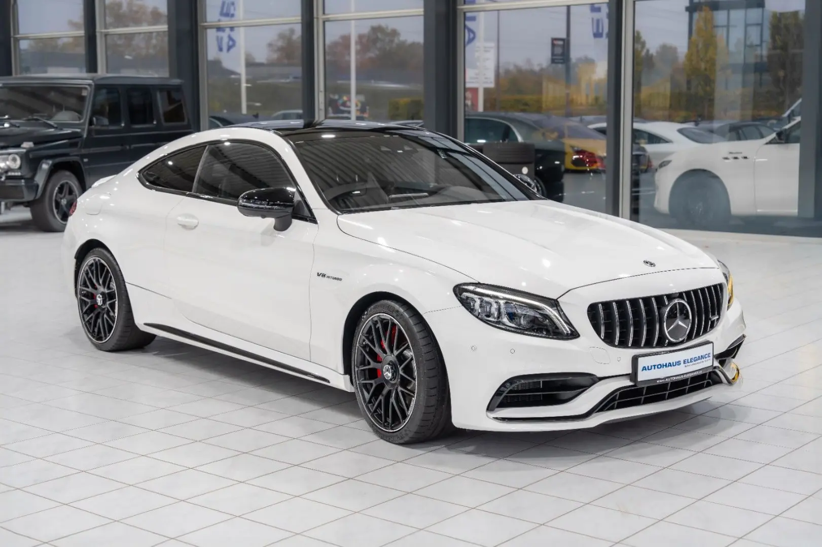 C 63 S AMG Coupe SPORTABGAS DRIVER`S NIGHT PANO