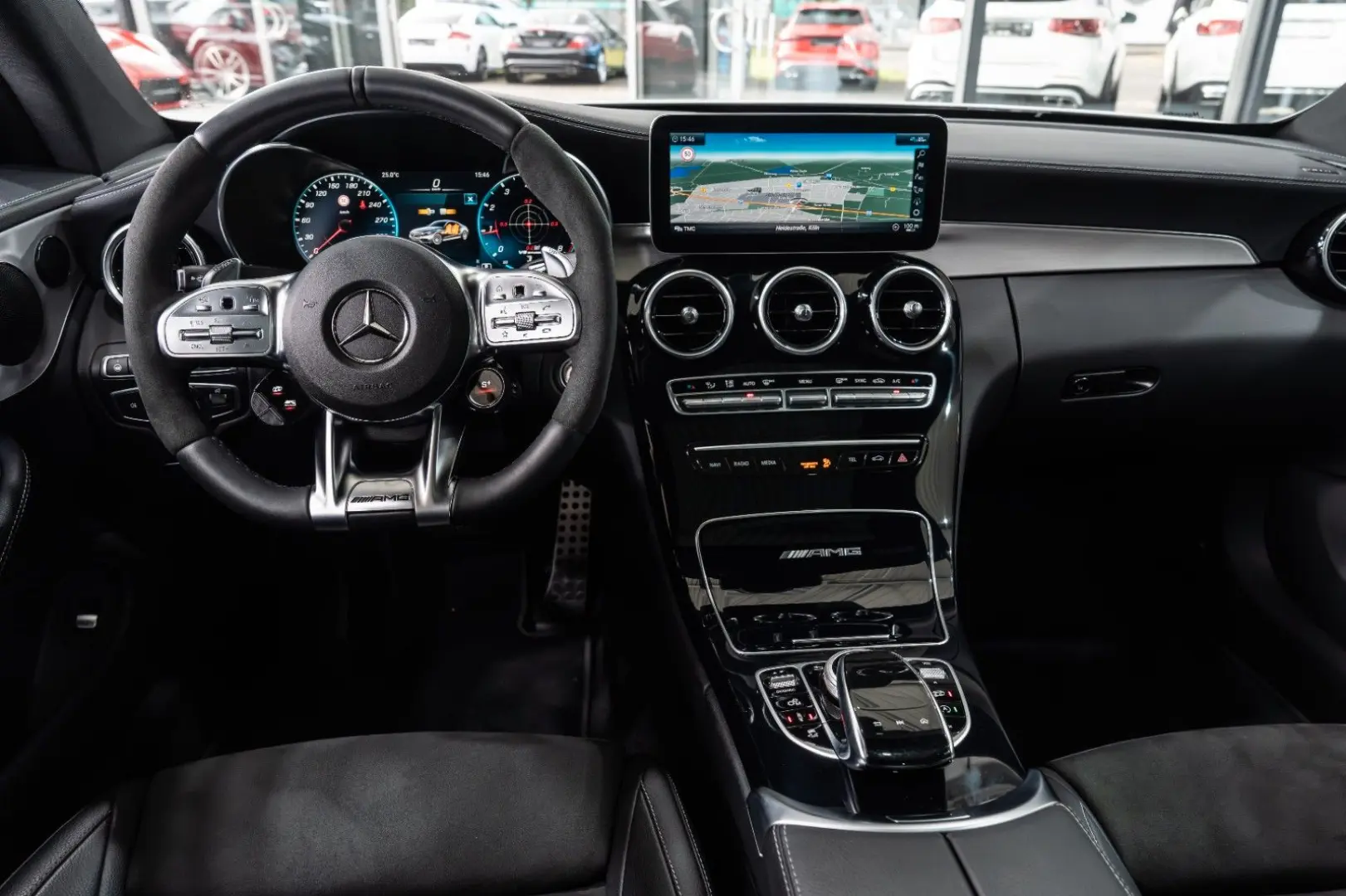 C 63 S AMG Coupe SPORTABGAS DRIVER`S NIGHT PANO