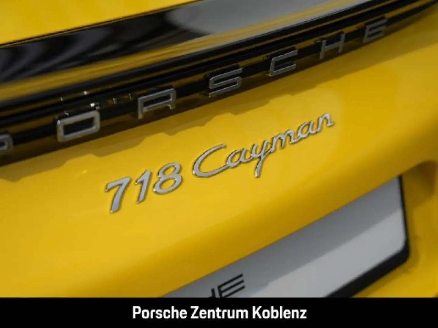Porsche Cayman 718