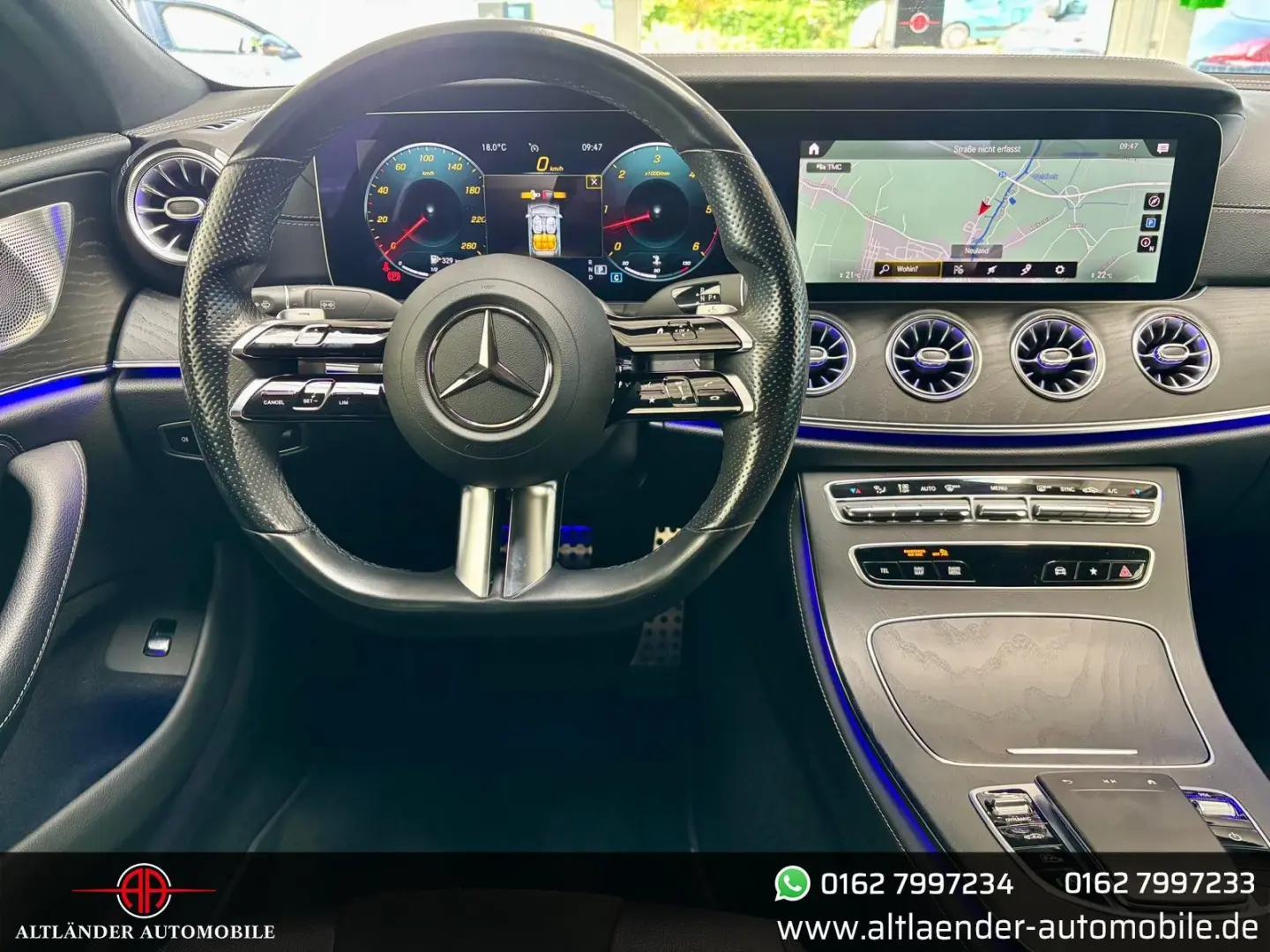 CLS 400 d 4Matic AMG line Night Memory Burmester