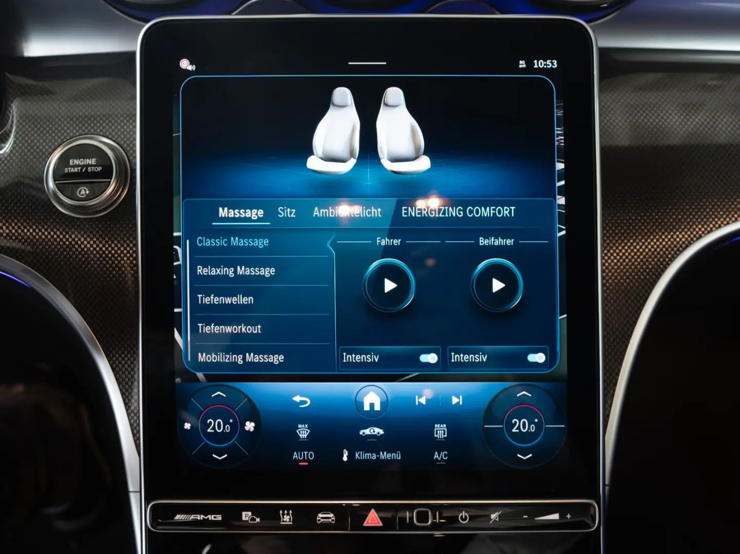 CLE 53 AMG  Massage Standheiz. BURM AHK