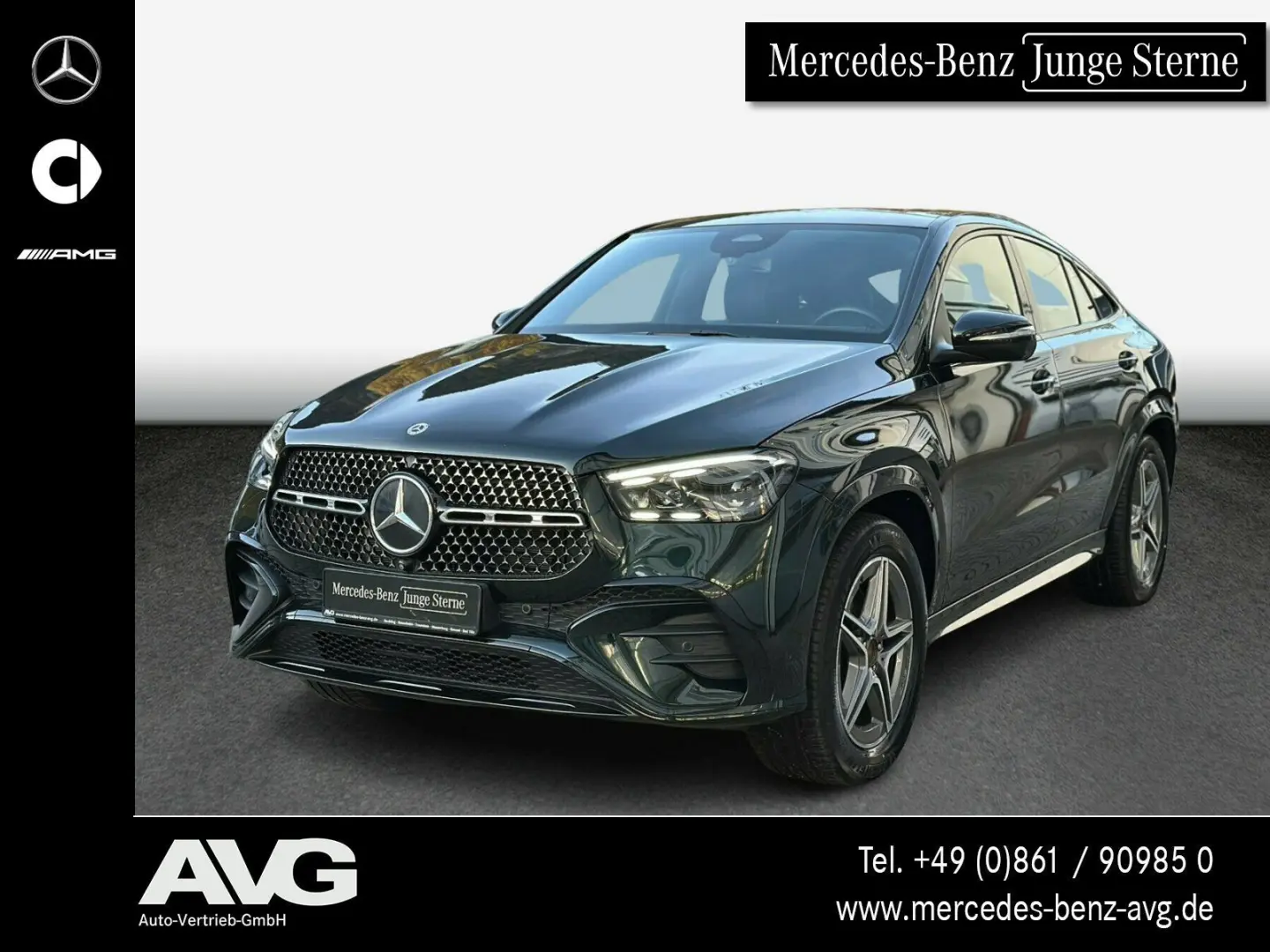 GLE 300 d 4M Coupé AMG-Adv. Pano AHK Night 360