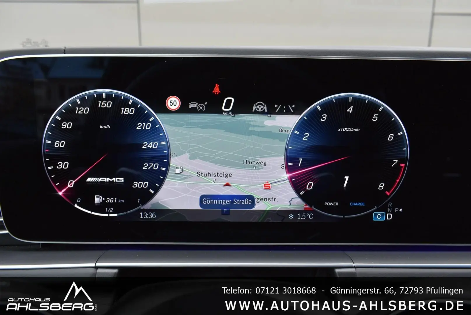 GLS 63 AMG 4M  NIGHT DISTR-PRO AIRM 360 BURM HUD