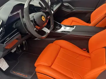 Purosangue Painted shields JBL LED Leder Orange