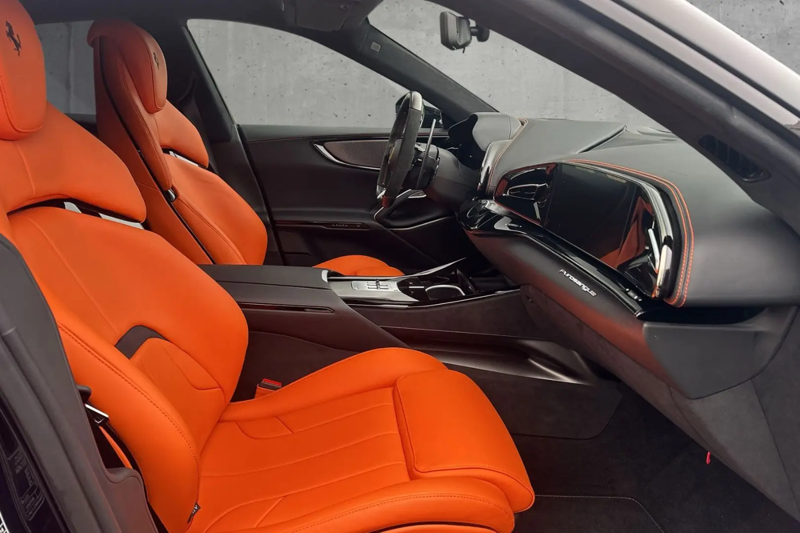 Purosangue Painted shields JBL LED Leder Orange